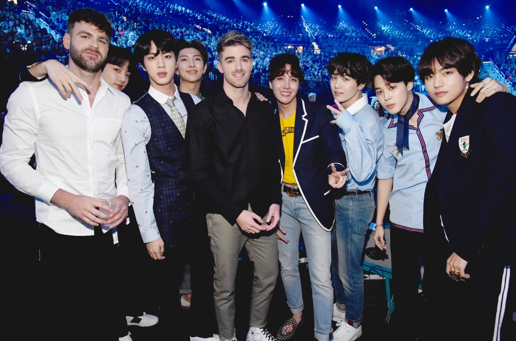 bts and the chainsmokers
